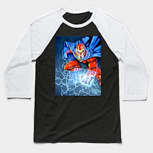 Mutant villain with magnetic powers Baseball T-Shirt